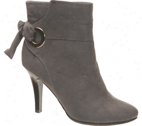 Madeline Stuart Rango (women's) - Grey Suede Fabric