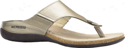 Mephisto Agacia (women's)-- Platinum Perl Calfskin