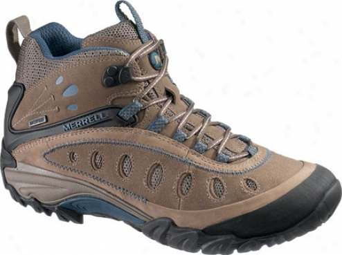 Merrell Chameleon Arc 2 Mid Waterproof (women's) - Brindle/denim