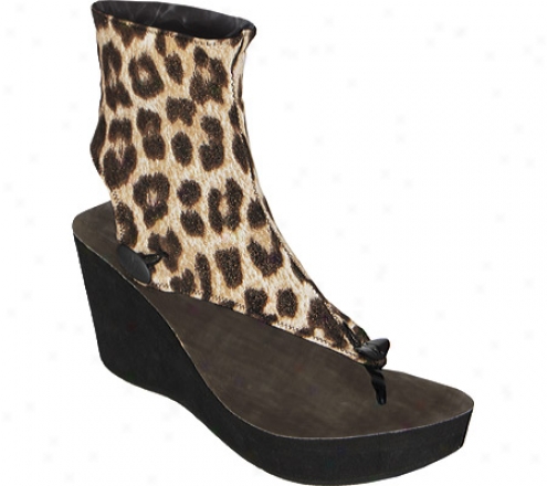 Modzori Luna High (women's) - Leopard Print/black