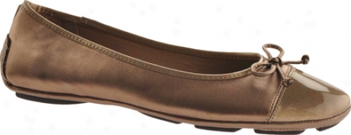 Mootsies Tootsies Angelite (women's) - Taupe Pearlized Pu/taupe Metallic Patent Pu