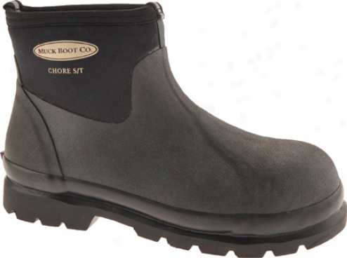 Muck Boots Chore Low Steel-toe Work Boot Cls-000a - Black