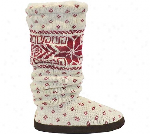 Muk Luks Classic Tlgle Boot (women's) - Candy Apple