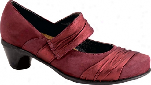 Naot Attitude (women's) - Quden's Wine Nubuck/flame Shimmer Leather