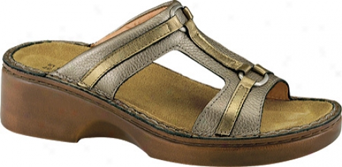 Naot Fiona (women's) - Platinum Leather/brass Leather