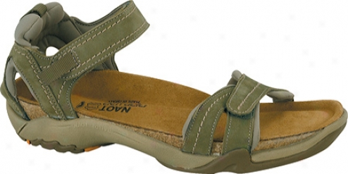 Naot Flow (women's) - Army Leather