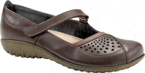 Naot Karetu (wonen's) - French Roast Leather/brown Shimmer Nubuck