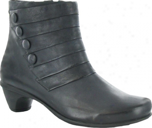 Naot Legend (women's) - Brushed Black Leather