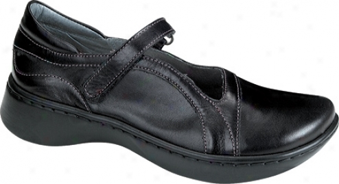 Naot Minke (women's) - Midnight Black Leather