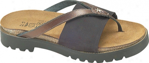 Naot Orion (women's) - Copper Leather/brown Stretch