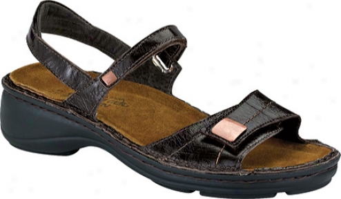 Naot Papaya (women's) - Espresxo Leather