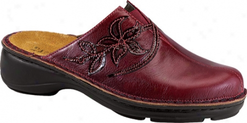 Naot Sage (women's) - Merlot Leather/wine Patent Leather