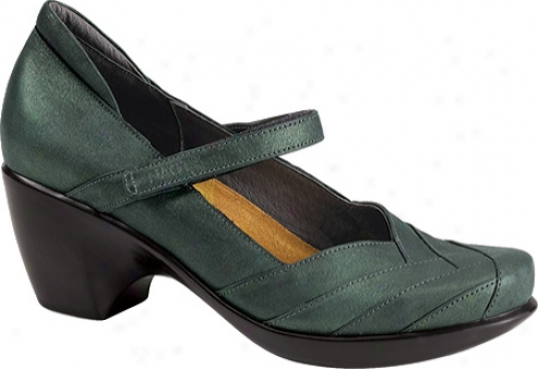 Naot Select (women's) - Green Shimmer Leather