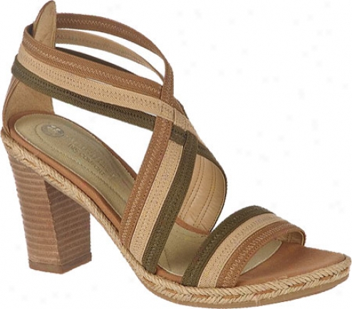 Naturalizer Divine (women's) - Olive/caravan Sand/teakwood Stretch/olyurethhane