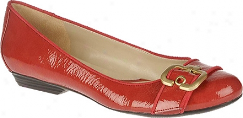 Naturalizer Dizzy (women's) - Red Shiny Patent Pu