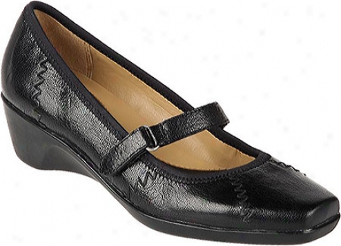 Naturalizer Lola (women's) - Black Fritmo Leather