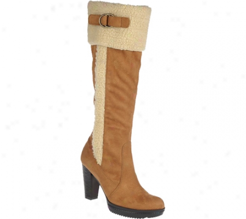 Naturalizr Trinity (women's) - Tan Microfiber/cream Faux Fur