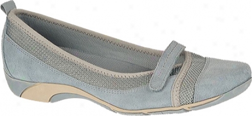 Naturalizer Yesenia (women's) - Stonewash Velour Suede/stonewash Denim Mesh