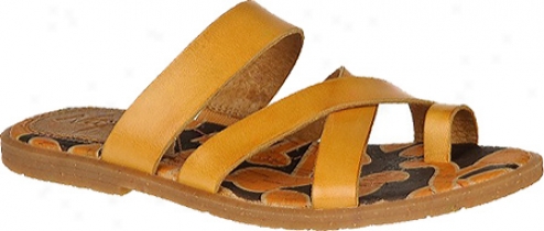 Naya Zoe (women's) - Hot Mustard Vegetable Leather