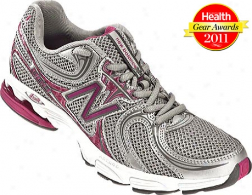 New Balance Ww860 (women's) - Silver/pink