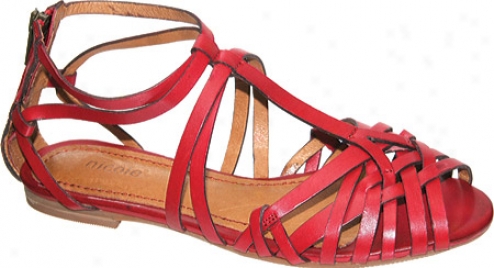 Nicole Hustle (women's) - Red Leather