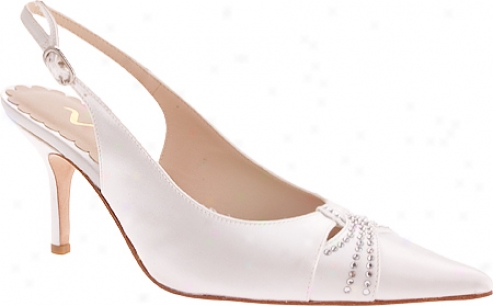 Nina Ireland (women's) - White Dyeable Satin