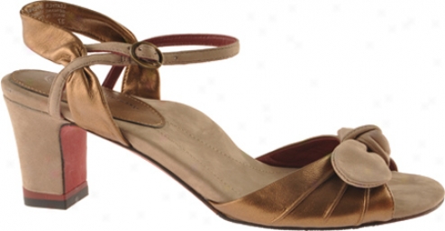 Oh! Shoes Gail (women's) - Bronze Metallic Nappa