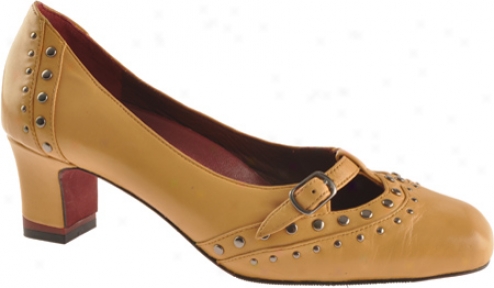 Oh! Shoes Maroni (women's) - Mustard Silky Nappa