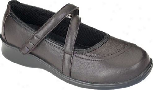 Orthofeet 864 (women's) - Brown Leather