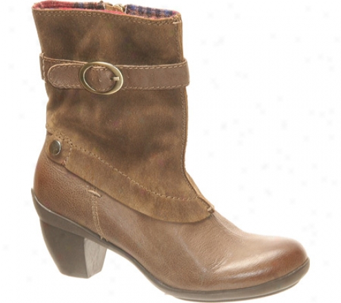 Otbt Emporia Boot (women's) - Mud Lea5her