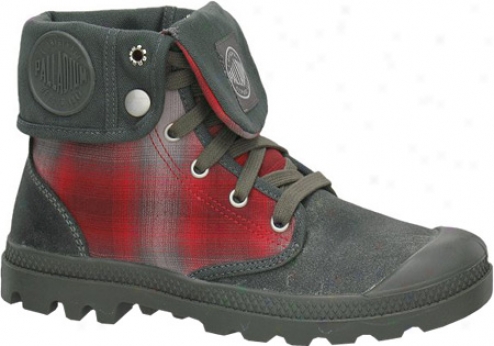 Palladium Baggy Ii 92521 (women's) - Charcoal/red