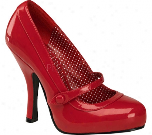 Pin Up Cutiepie 02 (womeh's) - Red Patent Leather