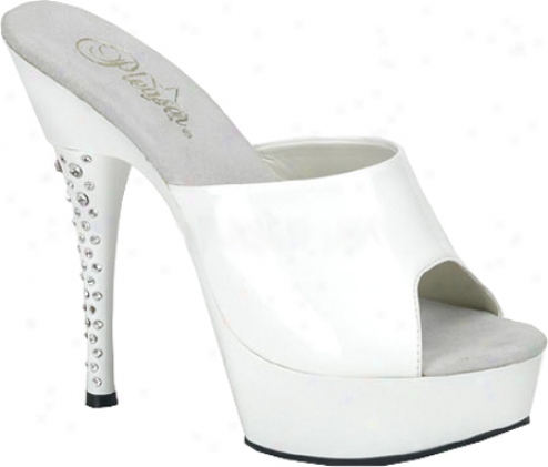 Pleaser Brilliant 601 (women'q) - White/white Patent