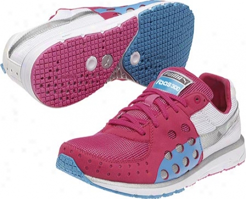 Puma Faas 300 (women's) - Very Berry/white/fluo Blue