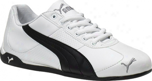 Puma Repli Cat Iii L (women's) - White/black/puma Soft and clear 