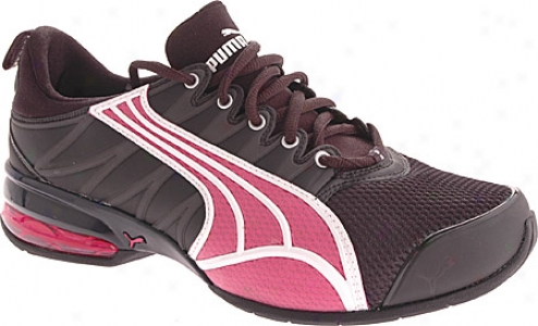 Puma Voltaic Ii (women's) - Black/fuchsia Purple/white