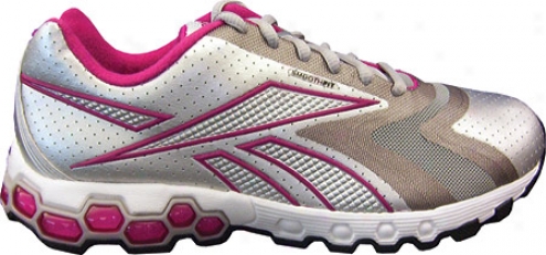 Reebok Hexride Bislett (women's) - Silver/white/wildberry