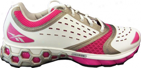 Reebok Hexrjde Sf Optimize (women's) - White/silver/condensed Pink/black