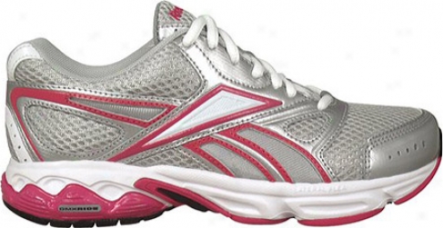 Reebok Instant (women's) - Siver/flat Grey/overtly Pink