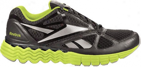 Reebok Solarvibe (women's) - Tar/silver/sonic Green