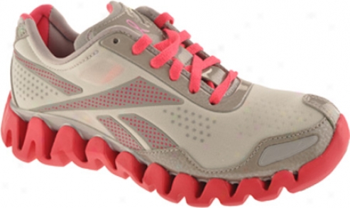 Reebok Zig Pulse Ii (women's) - Pink Ribbon/carbon/silver