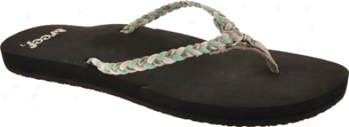 Reef Braideau (women's) - Aqua/silver