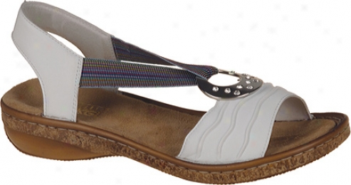 Rieker-antistress Regina 63 (women's) - White/rainbow