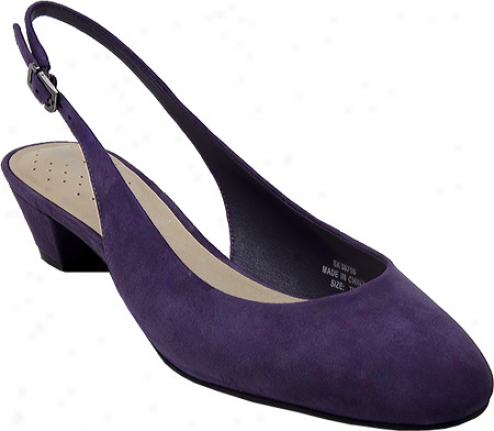 Rockport Hailey Sling (women's) - Aubergine Suede