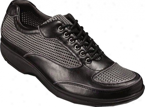 Rockport Tyler New Sneaker Mesh (women's) - Black/graphite Smooth Calf/mesh