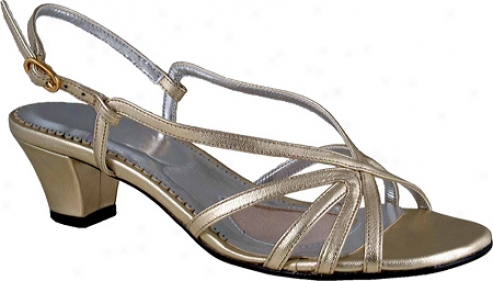 Ros Hommerson Layla (women'a) - Gold Metallic Napa