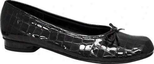 Ros Hommerson Maple (women's) - Black Croc Patent