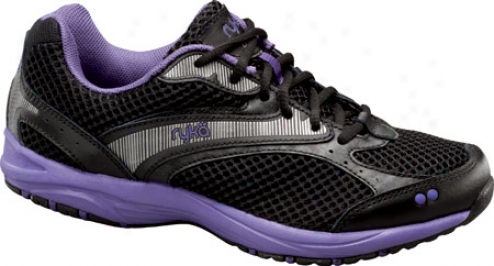 Ryia Dash (women's) - Black/purple Wave/metallic Steel Grey