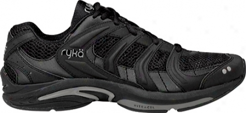 Ryka Studio Flex Low (women's) - Black/steel Grey