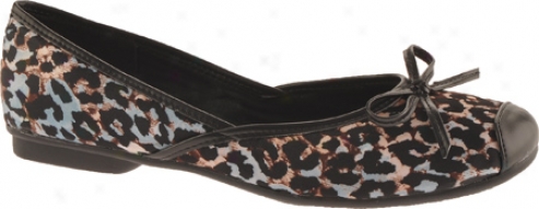 Sam & Libby Zees (women's) - Blue/pewter/painted Cheetah Fabric